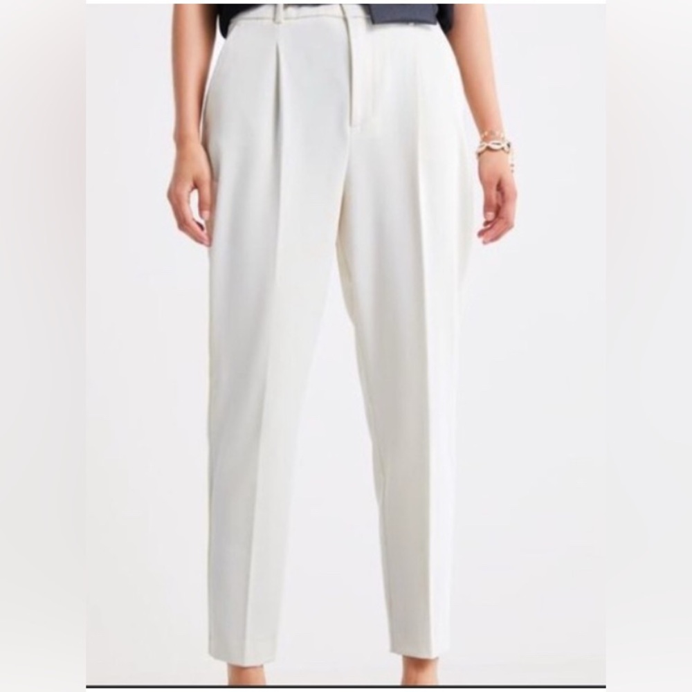 Working Classics Designs & Co High-Rise Straight-Leg Trousers.